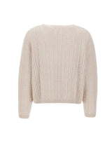 HEMISPHERE Maglia in cashmere e seta WHITE Donna 