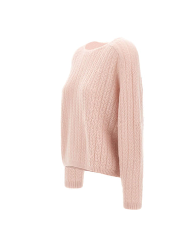 HEMISPHERE Maglia in cashmere e seta Pink Donna 
