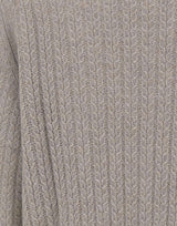 HEMISPHERE Maglia in cashmere e seta GREY Donna 