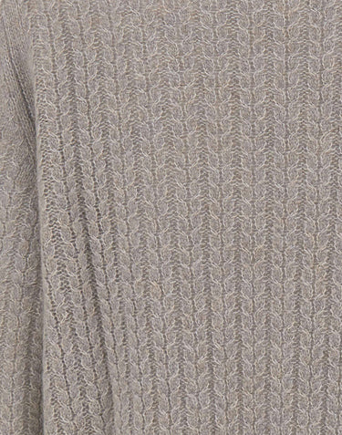 HEMISPHERE Maglia in cashmere e seta GREY Donna 