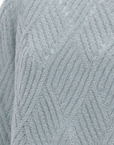 HEMISPHERE Maglia in cashmere e seta Light Blue Donna 