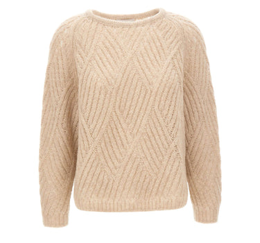 HEMISPHERE Maglia in cashmere e seta BEIGE Donna 