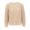 HEMISPHERE Maglia in cashmere e seta BEIGE Donna 