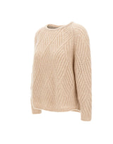 HEMISPHERE Maglia in cashmere e seta BEIGE Donna 