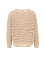 HEMISPHERE Maglia in cashmere e seta BEIGE Donna 