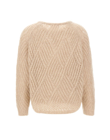 HEMISPHERE Maglia in cashmere e seta BEIGE Donna 