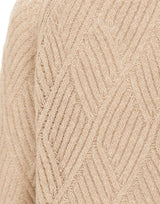 HEMISPHERE Maglia in cashmere e seta BEIGE Donna 