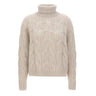 HEMISPHERE Maglia a collo alto in cashmere e seta GREY Donna 