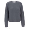 HEMISPHERE Maglia in cashmere e seta BLUE Donna 