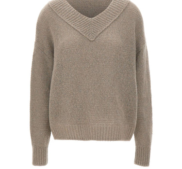 HEMISPHERE Maglia in cashmere e seta GREY Donna 