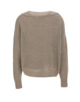 HEMISPHERE Maglia in cashmere e seta GREY Donna 