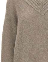 HEMISPHERE Maglia in cashmere e seta GREY Donna 
