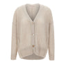 HEMISPHERE Cardigan in lana e cashmere GREY Donna 