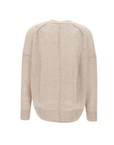 HEMISPHERE Cardigan in lana e cashmere GREY Donna 