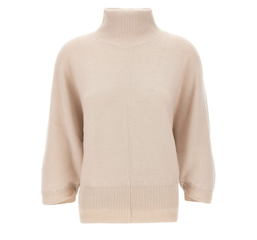 HEMISPHERE Maglia in lana a collo alto BEIGE Donna 