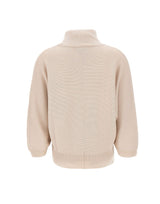 HEMISPHERE Maglia in lana a collo alto BEIGE Donna 
