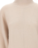 HEMISPHERE Maglia in lana a collo alto BEIGE Donna 