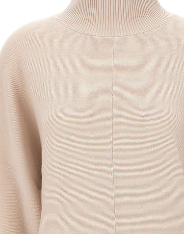 HEMISPHERE Maglia in lana a collo alto BEIGE Donna 
