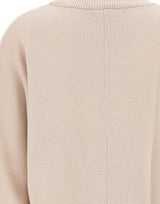 HEMISPHERE Maglia in lana a collo alto BEIGE Donna 