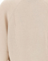 HEMISPHERE Cardigan in lana merino BEIGE Donna 
