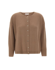 HEMISPHERE Cardigan in cashmere BROWN Donna 