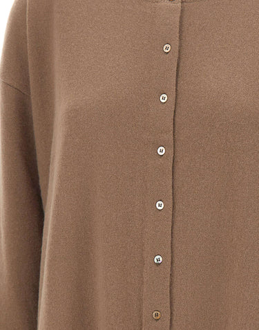 HEMISPHERE Cardigan in cashmere BROWN Donna 