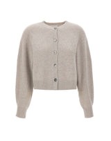 HEMISPHERE Cardigan in lana e cashmere GREY Donna 