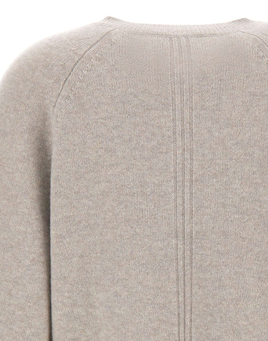 HEMISPHERE Cardigan in lana e cashmere GREY Donna 