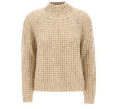 HEMISPHERE Maglia in cashmere e cotone GREEN Donna 