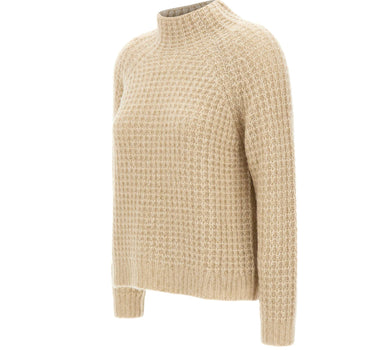 HEMISPHERE Maglia in cashmere e cotone GREEN Donna 