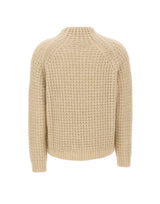 HEMISPHERE Maglia in cashmere e cotone GREEN Donna 