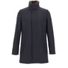 HERNO Cappotto in twill di misto lana BLUE Uomo 