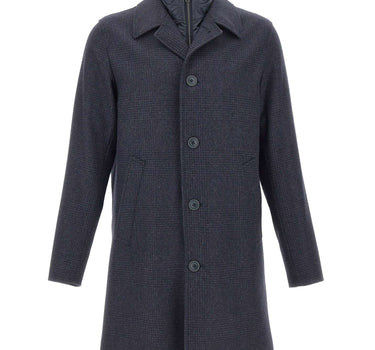 HERNO Cappotto con pettorina BLUE Uomo 