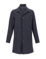 HERNO Cappotto con pettorina BLUE Uomo 