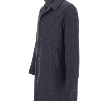 HERNO Cappotto con pettorina BLUE Uomo 