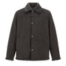 HERNO Giaccone in ecosuede GREY Uomo 