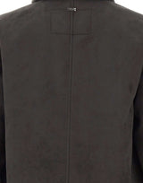 HERNO Giaccone in ecosuede GREY Uomo 