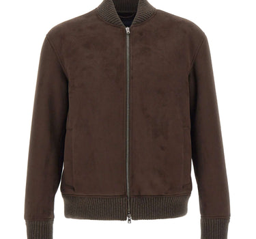 HERNO Giacca in eco suede BROWN Uomo 