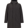 HERNO Parka in twill opaco GREY Uomo 