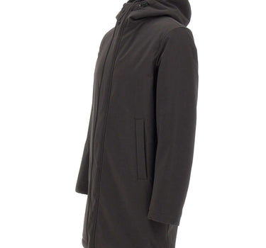 HERNO Parka in twill opaco GREY Uomo 