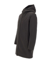 HERNO Parka in twill opaco GREY Uomo 