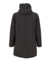 HERNO Parka in twill opaco GREY Uomo 