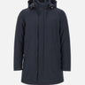 HERNO Parka "New Business" BLUE Uomo 
