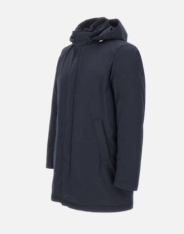 HERNO Parka "New Business" BLUE Uomo 
