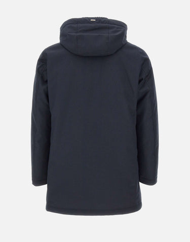 HERNO Parka "New Business" BLUE Uomo 