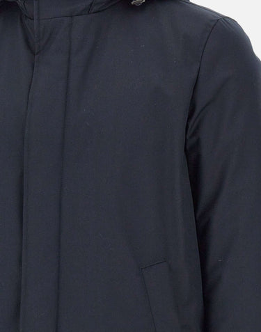 HERNO Parka "New Business" BLUE Uomo 