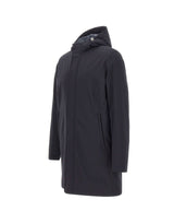 HERNO Parka impermeabile con cappuccio BLUE Uomo 