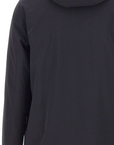 HERNO Parka impermeabile con cappuccio BLUE Uomo 