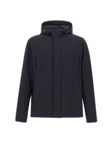 HERNO Giacca in twill stretch BLUE Uomo 
