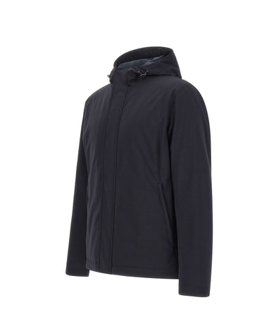 HERNO Giacca in twill stretch BLUE Uomo 